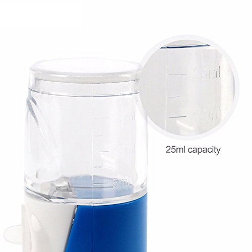 LAB OUTLET Mini Portable Ultrasonic Nebulizer USB Rechargeable Mesh Nebulizer Humidifier(Blue)