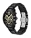 Movado Bold 3600906 Verso Men's Ionic Plated Black Steel Case and Bracelet Color: Black