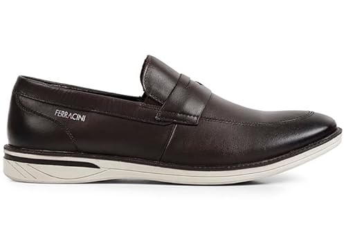 Ferracini Monterrey, Sapato Masculino, Marrom (Tabaco), 41