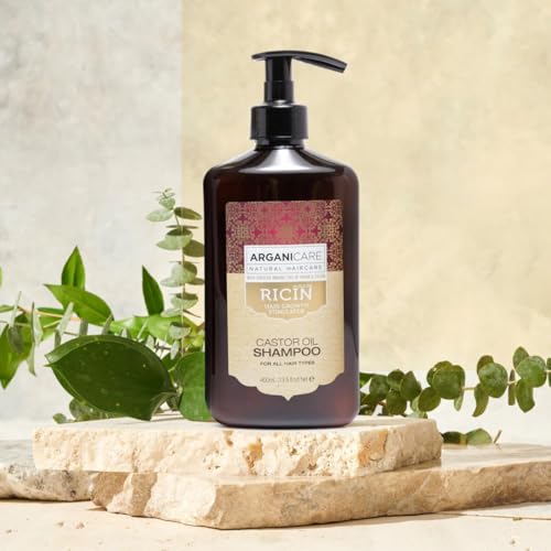 Arganicare Duo Shampoo und Conditioner Set mit Bio-Rizinusöl 400 ml