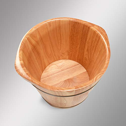 Baño de pies de madera con tapa, 36 cm miniatura 5