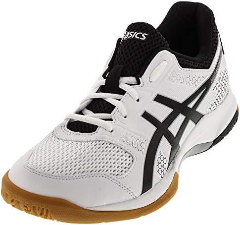 ASICS Men's Gel-Rocket 8 White/Black/Silver 14 D US | Image 1