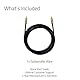 Fluance Premium Grade Subwoofer-Kabel mit vergoldeten Cinch-Steckern, Hochleistungs-OFC-Kabel mit langlebigem Gummi-Isolator für Subwoofer, Heimkino, Verstärker - 3,6 m
