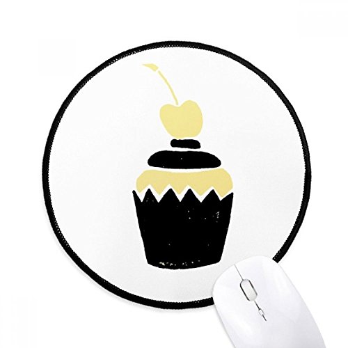 Tapis rond noir antidérapant pour sublimer votre coin bureau ou jeu
