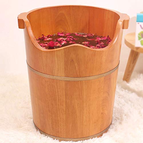 Cubeta de Madera para Baño de Pies Grande miniatura 3