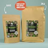 keep it grün Futterkohle für Hunde (500g) - ohne Zusätze