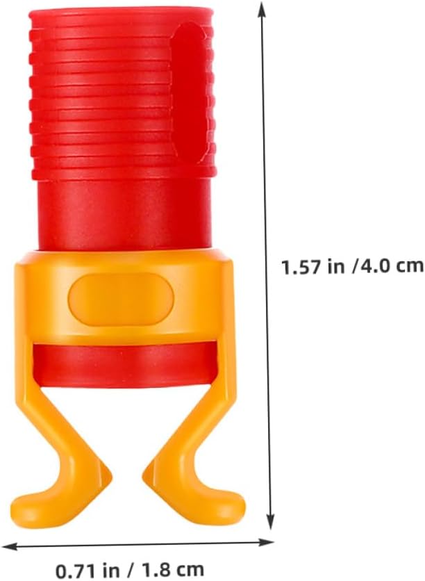 Hemobllo 15pcs Plastic Screw Holder Clamp Multi-functional Woodworking Screw Gripper Fixing Sleeve for Hand Screwdrivers and Model Making Tools