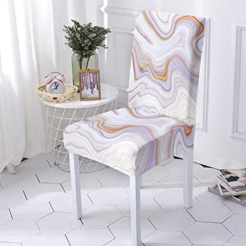 Funda de coj&iacute;n Color para el hogar Fundas para sillas el&aacute;sticas Funda para Silla de...