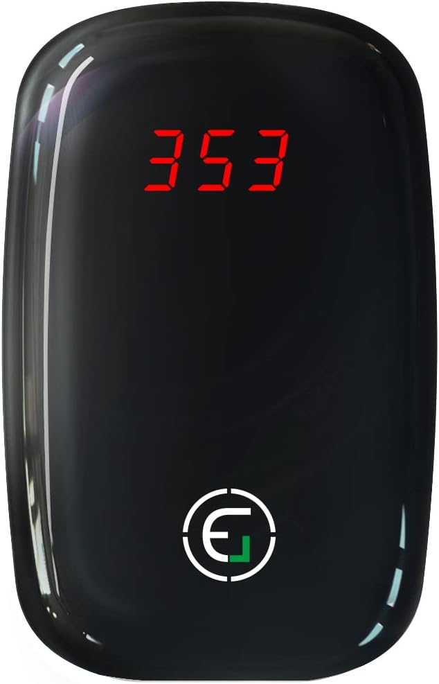 EG Air Quality Pollution Monitor and PM2.5 Detector with AQI Readings; Portable Meter, Sensor, and Tester That Detects PM2.5 Micron Dust and Particulate Matter