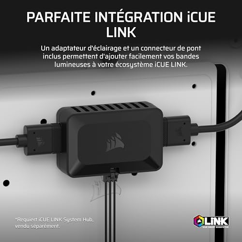 Kit de Bandes Lumineuses RGB CORSAIR LS350 350mm 40 LED iCUE Link - vue 3