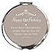 21st Birthday Gifts for Her, Sister, Daughter, BFF, Girlfriends,Carved Gifts-Makeup Mirror Silver