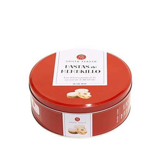 Santa Teresa - Lata De Pastas De Membrillo - Elaboradas De Manera Artesanal Con Ingredientes Naturales. Sin Aditivos Y Sin Conservantes - 600 Gramos