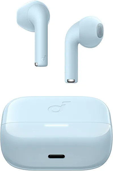 Soundcore K20i by Anker, Semi-in-Ear Earbuds, Bluetooth Wireless, 36H Playtime, Fast Charge, Clear Sound, Comfortable Fit, ENC 2-Mic Clear Calls, Custom EQ, IPX5, Bluetooth 5.3, App Control