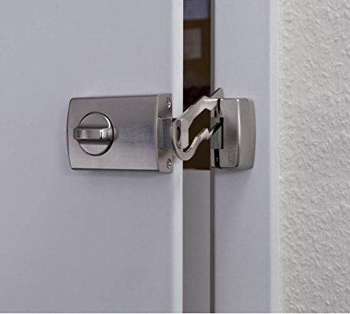 Cerrojo de seguridad Abus 2130 S B plata con cilindro de serreta exterior 3