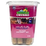 CHURRO Himalayan Cheese Treat Tub | Sweet Potato Churro | Lactose Free - Gluten Free - Grain Free | USA Made | for All Breeds | 11-13 Churros | Real Sweet Potato and Himalayan Cheese