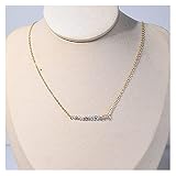 Cristal Naturel Brut 15 Sortes Colliers en Pierre Naturelle for Femmes 3mm Petite Taille Améthyste À Facettes Rose Quarts Malachite Perlé Bijoux Cadeaux Statue