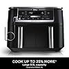 Ninja Foodi MAX Dual Zone Air Fryer [AF451UK] Smart Cook System, 9.5L, 2 Drawers, 6 Functions, Black - Image 3