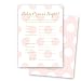 24 Polka Dots Gold Baby Price is Right Game (Pink)