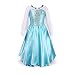 Pettigirl Little Girls' Snowflakes Dress Gift Set (Dress+Necklace+Bracelet) 5 Y