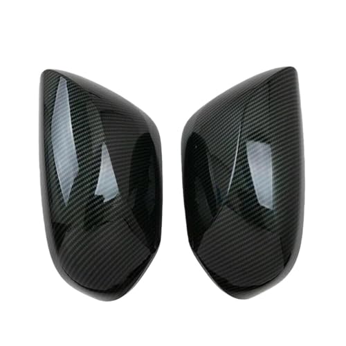 Coques de rétroviseurs Camry 2018-2021 en fibre de carbone noir brillant