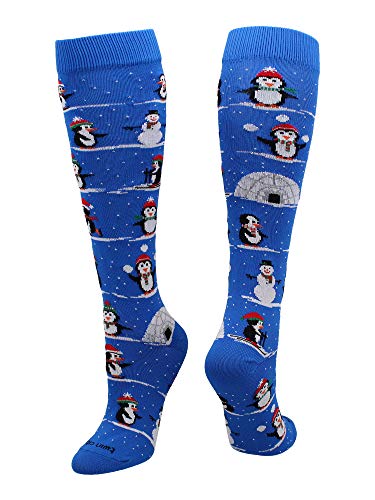 Krazisox Penguin Socks Over the Calf