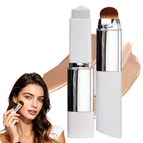Facelove Foundation Stick No Caking & Creasing LSF 15 Der facelove foundation stick mit pinsel zieht sofort ein Anti-Aging Pflege für Reife Haut ab 40 Schwereloses Gefühl & Natürlicher Glow