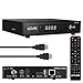 Produktbild James Donkey Satelliten Receiver,Hitube 4K Combo Pro UHD Linux E2 Sat Receiver with DVB-S2X Multistream and DVB-C/T2 Tuner,HDTV,2160P,H.265,HDR,with HDMI Cable