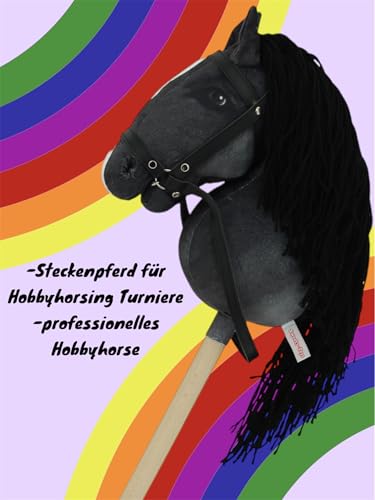 Haasenstrauch Sweety Toys 14224 Hobbyhorse Steckenpferd ohne Rollen geeignet für Hobbyhorsing Turniere