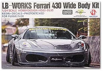 Amazon | ホビーデザイン 1/24 フェラーリ 430 LB-ワークス ワイド