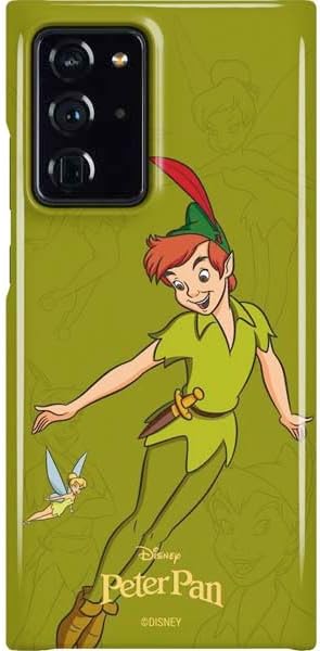 Skinit Lite Phone Case Compatible with Galaxy Note20 Ultra 5G - Officially Licensed Disney Peter Pan and Tinker Bell Portrait Design