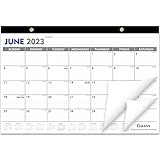 Desk Calendar 2023-2024: Monthly Pages 17 x 11-1/2 Inches Runs from Jun. 2023 through Dec. 2024-18 M
