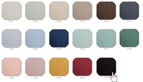 Milica housse rembourrée IKEA Friheten lavable noir