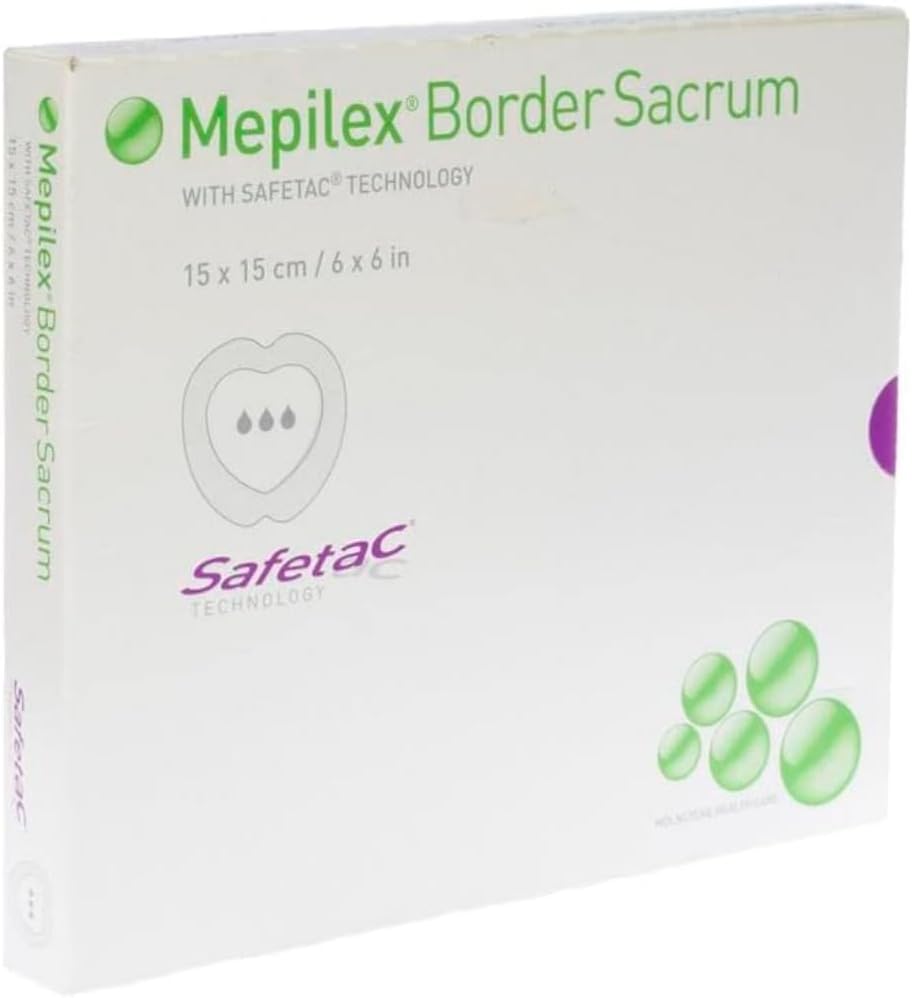 Mepilex Border Sacrum 15x15 5p