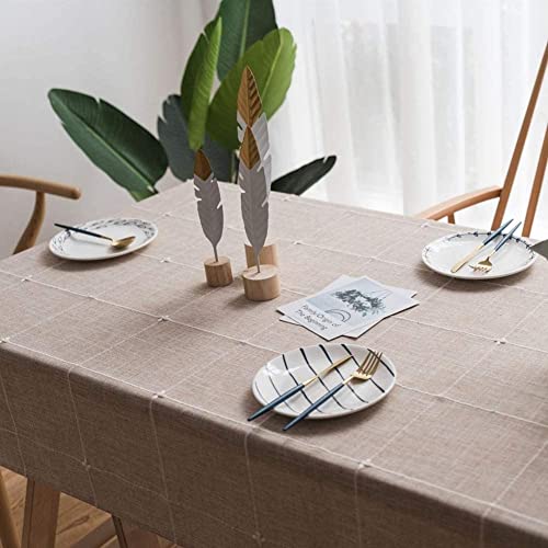 Nappe essuyer imperméable grise 135x180 protection de table durable - 5