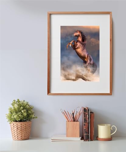 Clementoni - 35521 - Puzzle Collection - Wild Red Stallion - 500 Pezzi - Puzzle Adulti, Verticale, Divertimento Per Adulti, Made In Italy - 6