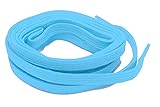 FeetPeople Tubular Shoe Laces, 27 Inch, Carolina Blue