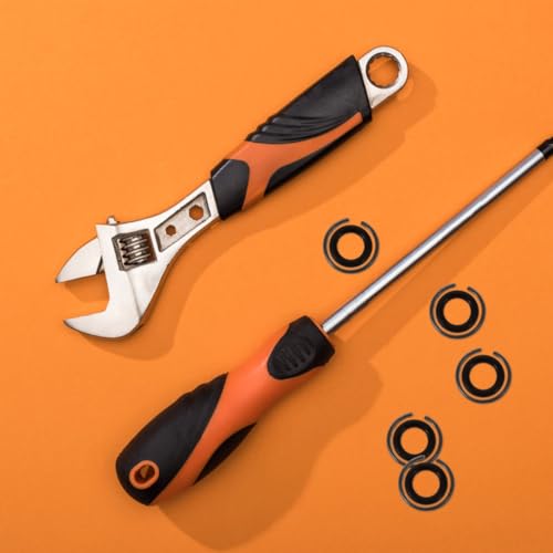 ULTECHNOVO 10Er Schlagschrauber Sicherungsringe Set Mit O-Ring Hauptspindel Haltering Für Tri Clamp 1.5 Zoll Industrie Montage Werkstatt