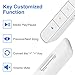 Key-Customized Wireless Presenter Remote, NORWII N36 Presentation Pointer Presenter Supports Hyperlink, Media Play/Pause, Previous/Next Track, Volume Mute etc