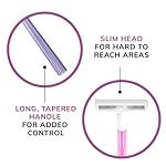 BIC Silky Touch Women's Disposable Razors, With 2 Blades, Pretty Pastel Razor Handles, 40 Count Value Pack of Womens Razors - Image 3