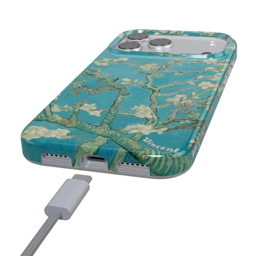 Casely iPhone 17 Pro Case | Van Gogh | Almond Blossom Floral | Compatible with MagSafe | Classic Ultra Slim Design by Casely - Image 4