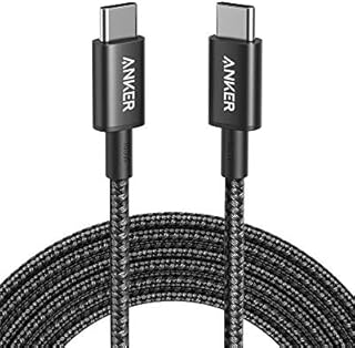 Anker 333 USB C to USB C Charger Cable (10ft 100W), USB 2.0 Type C Charging Cable USB C Cable Fast Charge for MacBook Pro 2020,iPad Pro 2020,iPad Air 4,Samsung Galaxy S21,Pixel,Switch,LG (Black)