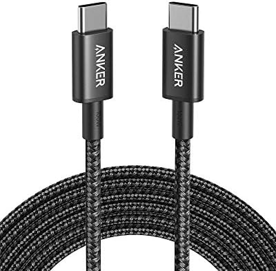 Anker USB C to USB C Cable, 100W Fast Charging Cable(1-Pack, 10 ft, Black)