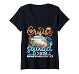 Photo Gallery donna cruise squad 2024 gruppo familiare corrispondente vacanze estive maglietta con collo a v Photo Gallery donna cruise squad 2024 gruppo familiare corrispondente vacanze estive maglietta con collo a v