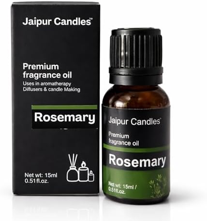 Fragrance Oil | 15 ml | Aroma Oil for Home Fragrance | Best for Aromatherapy | Use in Diffusers, Candles, Air Fresheners (15ML, Rosemary)