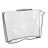 UPKOCH Protector de Bolso Transparente de PVC Funda Ligera para Lluvia y para Bolso de Mano Resistente para y Actividades