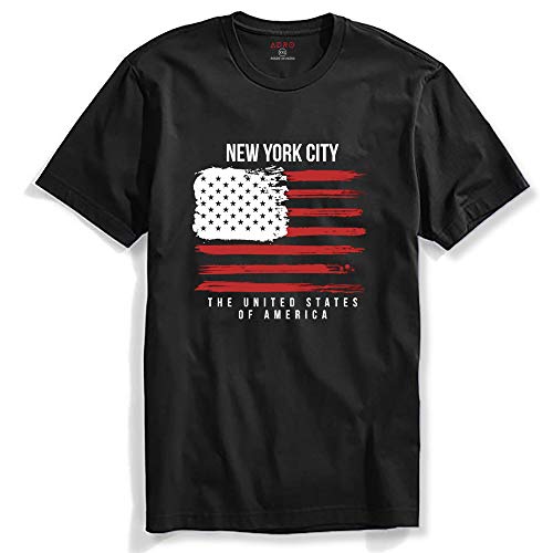 Image of ADRO Men's 100% Cotton Regular Fit T-Shirt
