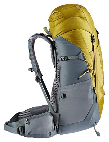 Deuter Unisex – Adult's Aircontact Lite 50+10 Trekking Backpack, Turmeric-Teal, 60 L #TOP2