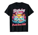 Grupo coincidente 2026 Vacaciones de Viaje de cumpleaños en Camiseta