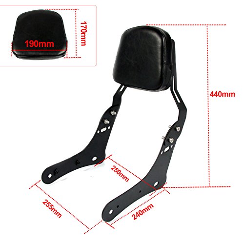 Detachable Backrest Sissy Bar for Kawasaki Vulcan S 650 VN650 2015-2017