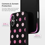 ORNARTO Silikonowe etui na telefon iPhone 17, 6,3", cienkie etui na telefon komórkowy iPhone 17, z płynnego silikonu, odporne na zarysowania i uderzenia etui ochronne do iPhone 17 (2025) – czarne i